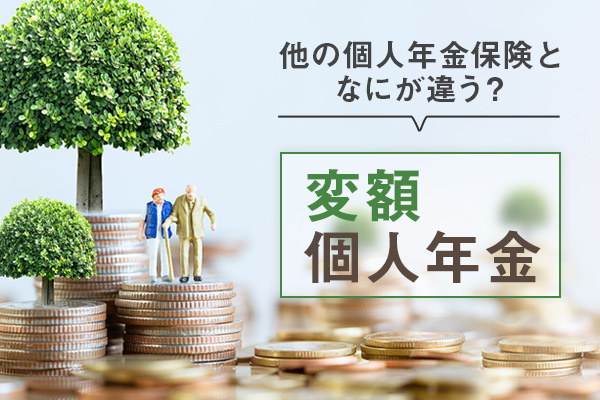 変額個人年金保険とは？他の個人年金保険との違いは？