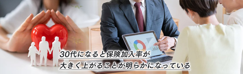 30代の方は生命保険に加入している？